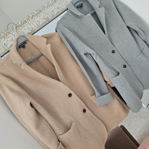 J. Crew Women's sweater Blazer - cardigans size large BOTH - Picture 2 of 5